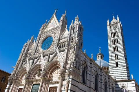 Cathedral of Siena Stock Photos
