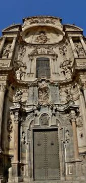 Cathedral in spain 스톡 사진