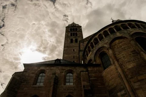 Cathedral of Speyer Stock Photos