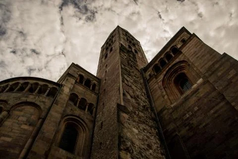 Cathedral of Speyer Stock Photos