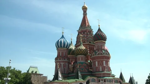 Cathedral of St. Basil 3 Stock Footage 6099702