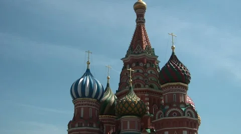 Cathedral of St. Basil 4 Vídeos de archivo 6099723