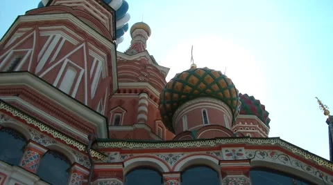 Cathedral of St. Basil 6 Stock Footage 6099758