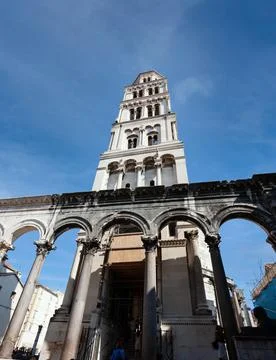 Cathedral of St. Domnius in Split Stock Photos