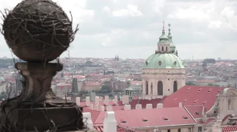 Cathedral of St. Nicholas with vase Stock Footage 41114496