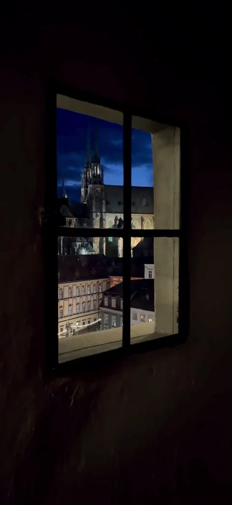 Cathedral of St. Peter and Paul, Brno 4K Stock Footage 304822637