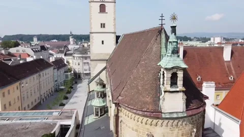 Cathedral in St. Poelten Stock-Footage 276545265
