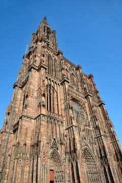 Cathedral of strasbourg Stock-Fotos