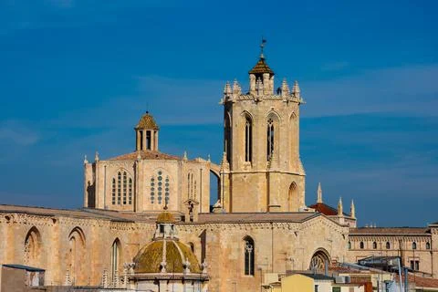 Cathedral of Tarragona Stock Photos