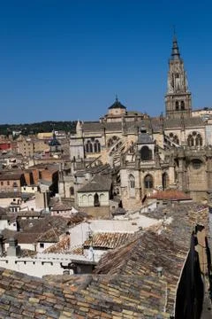 Cathedral of Toledo Stock Photos