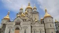 Cathedral of the Transfiguration of the Lord in Pochayiv Lavra, Ukraine HD Footage