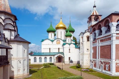 Cathedral of Transfiguration of the Saviour, Monastery of Saint Euthymius, Su Stock Photos