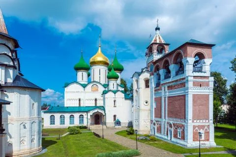 Cathedral of Transfiguration of the Saviour, Monastery of Saint Euthymius, Su Stock Photos