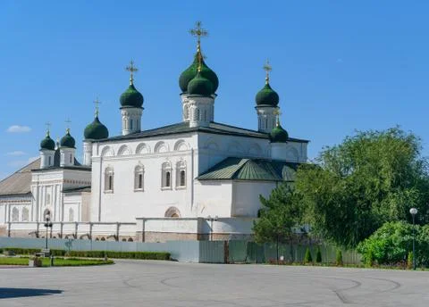 Cathedral of the Trinity in Astrakhan Foto stock
