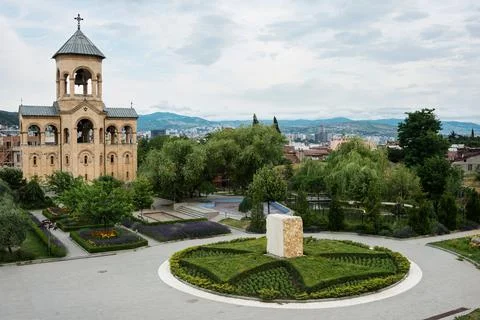 Cathedral of Tsmind? Sameba Stock Photos