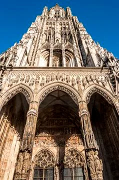 Cathedral in ulm Foto stock