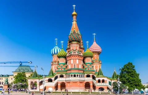 Cathedral of Vasily the Blessed Foto stock