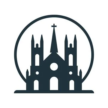 Cathedral Vector Illustration Stock Illustration