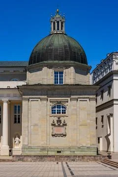 The Cathedral of Vilnius Stock Photos