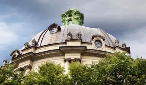 Catherdal dome Stock Photos