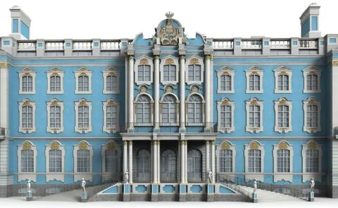 Catherine palace 11 Stock Illustration