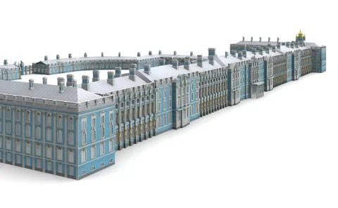 Catherine palace 14 Stock Illustration