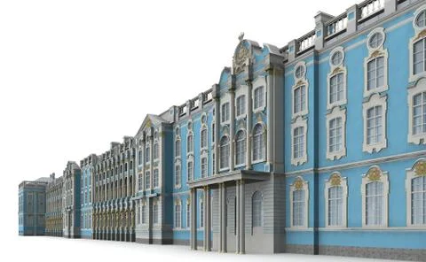 Catherine palace 5 Stock Illustration