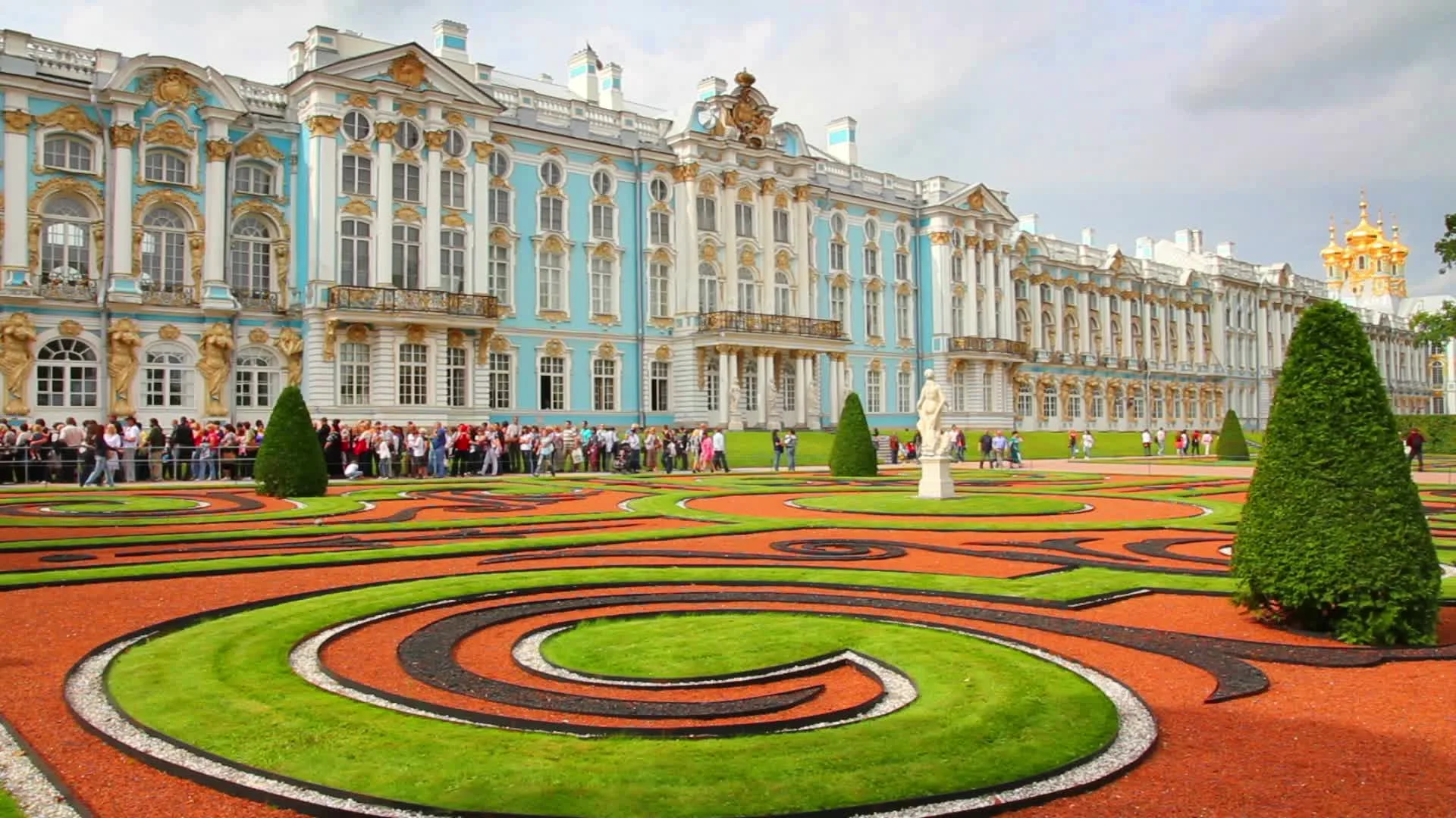 The Catherine Palace in St. Petersburg, Pushkin