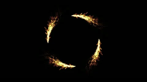 Catherine Wheel 2 Video stock 10919979