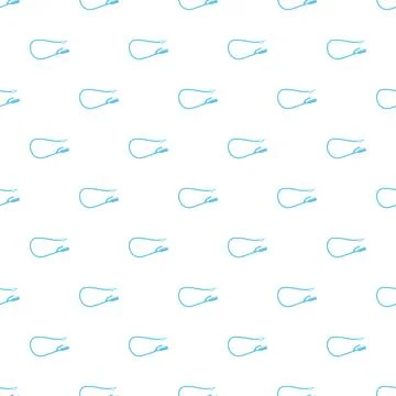 Catheter medical concept seamless pattern background design Illustrazione stock