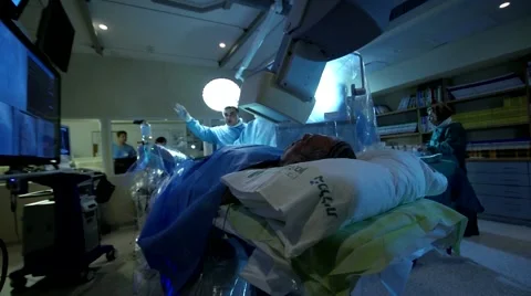 Catheterization room Stock Footage 44241626