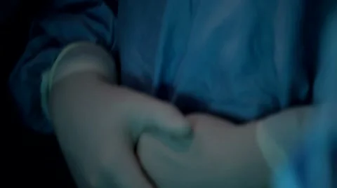 Catheterization room Surgeon hands Close Up Stock Footage 44241888