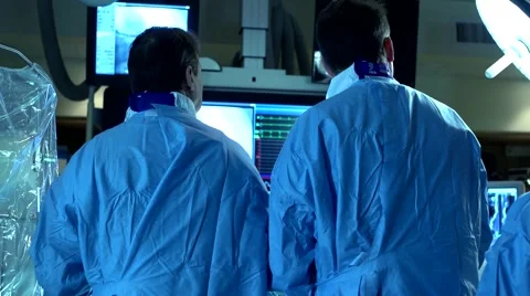Catheterization room Surgery Stock Footage 44241036