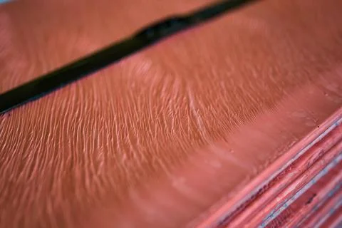 Cathode copper plates stack as finished product in warehouse Stock Photos