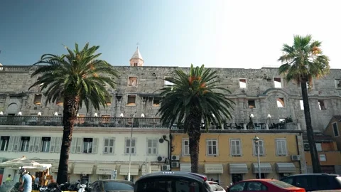 Catholic Cathedral in Split Croatia. Video stock 201624523