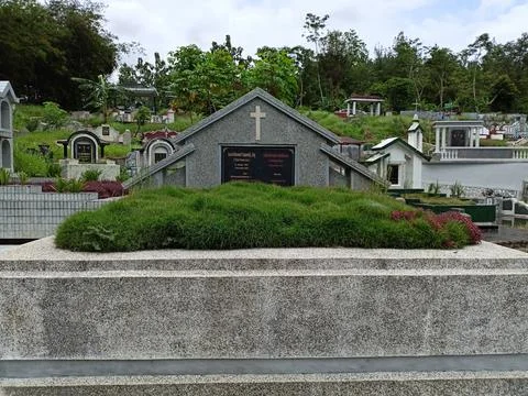 Catholic Cemetery. Stockfoto's