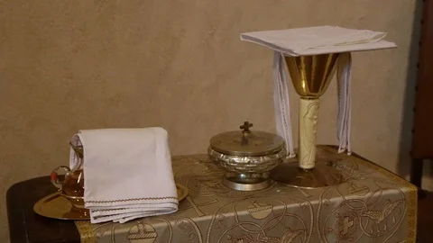 Catholic ceremony Stock Footage 101750340
