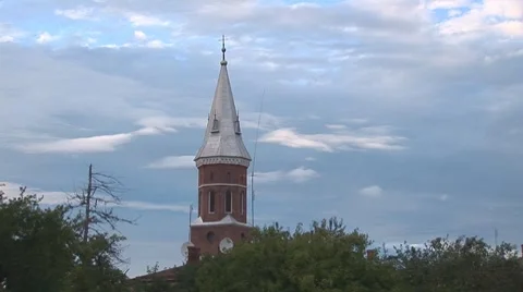 Catholic church 1 Stock Footage 8647526