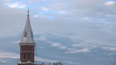 Catholic church 3 Video stock 8647522
