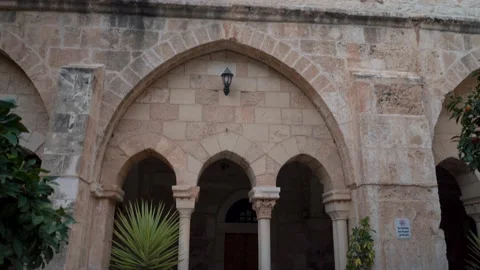 catholic church in bethlehem israel pale... | Stock Video | Pond5