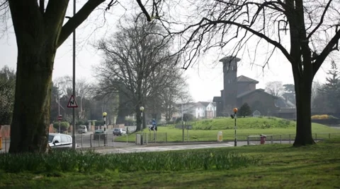 Catholic Church in England Stock Footage 48954341