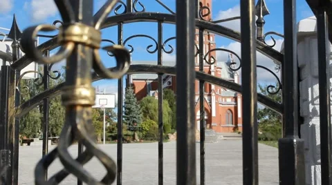 Catholic church Stock Footage 55803249