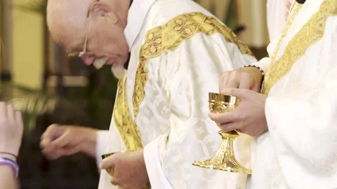 Catholic Communion Stock-Footage 232034945