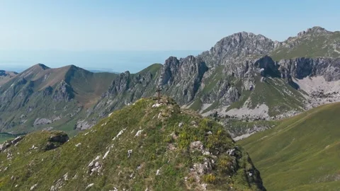 Catholic cross Stock Footage 318786868