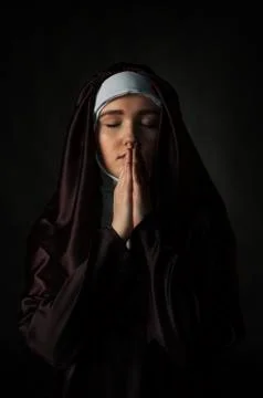 Catholic nun Stock Photos