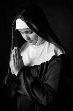 Catholic nun Stock Photos