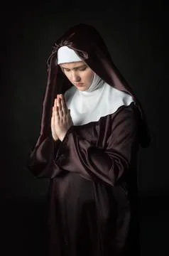 Catholic nun Stock Photos