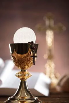 Catholic religion theme Stock Photos