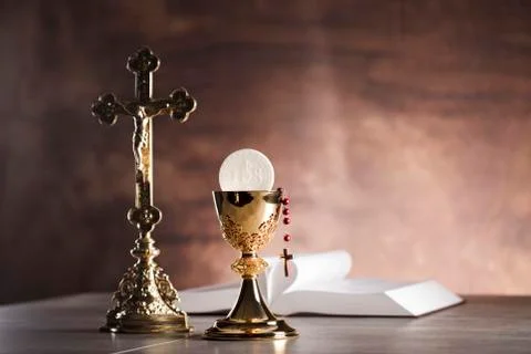 Catholic religion theme Stock Photos