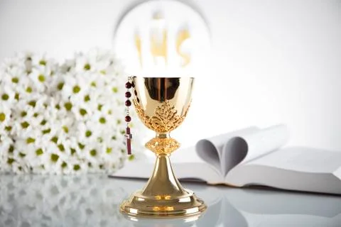 Catholic religion theme. Stock Photos